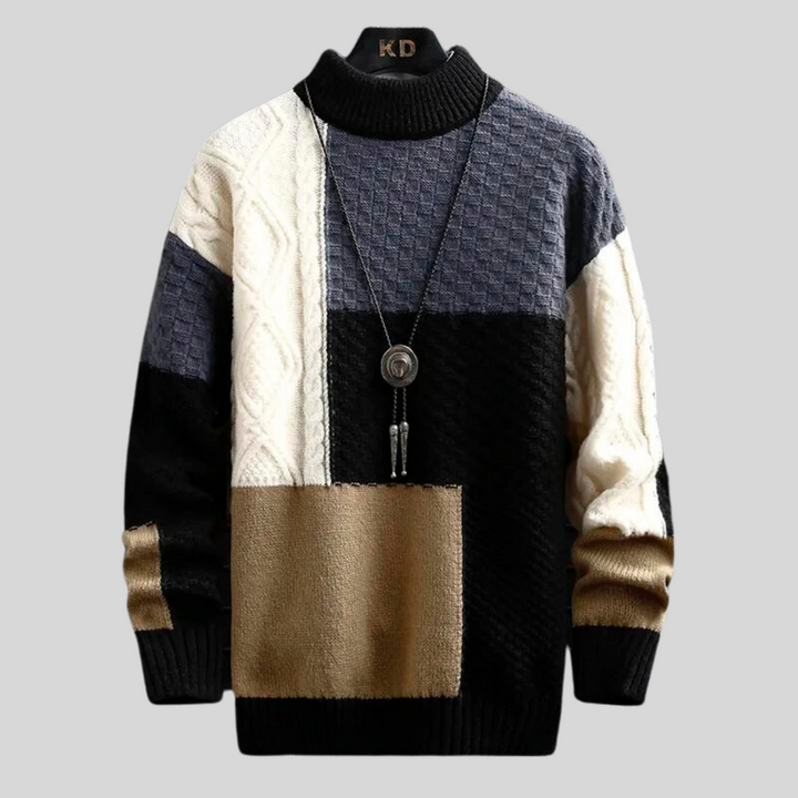 Remi | Grayson Patchwork-Pullover