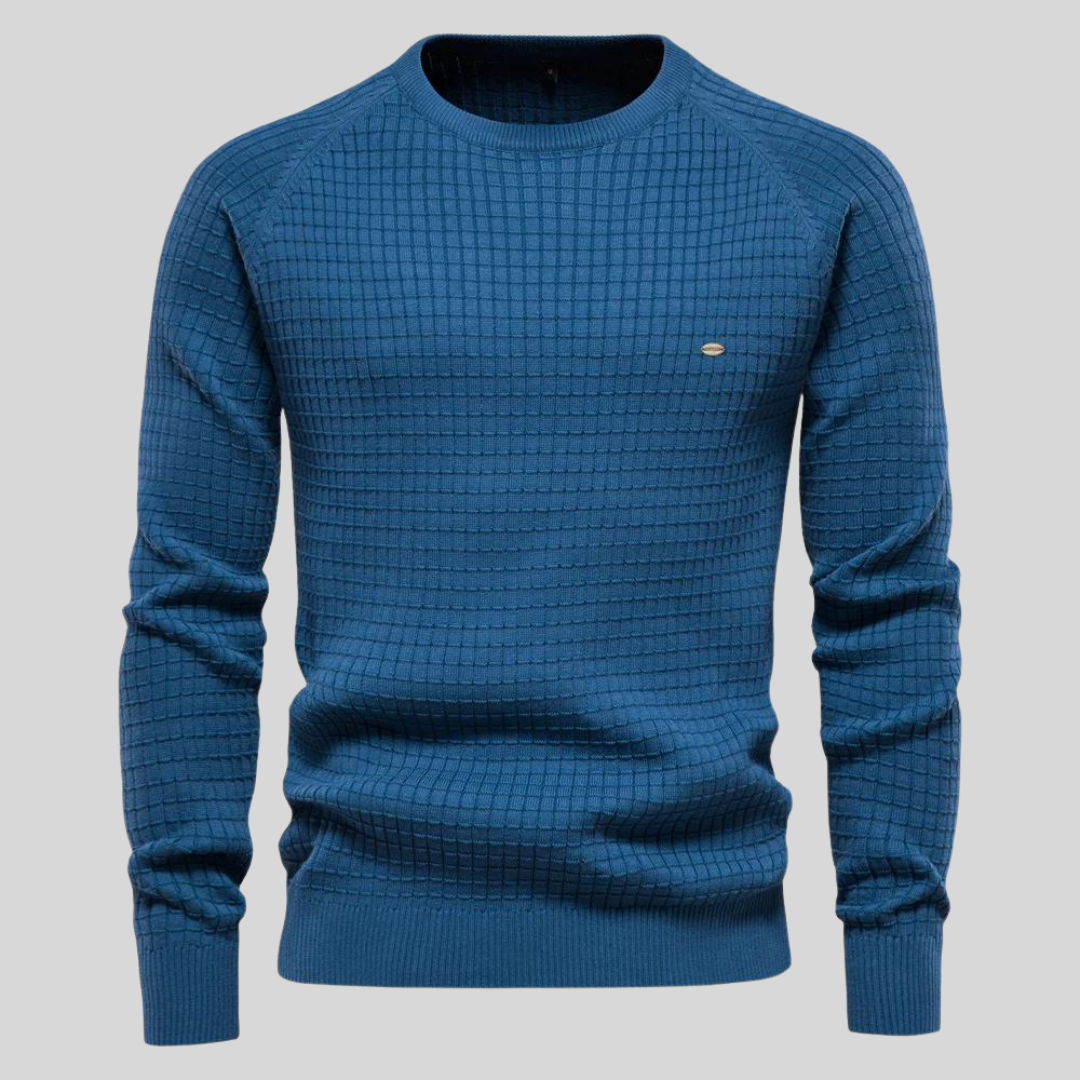 Steve | Strickpullover mit Logo