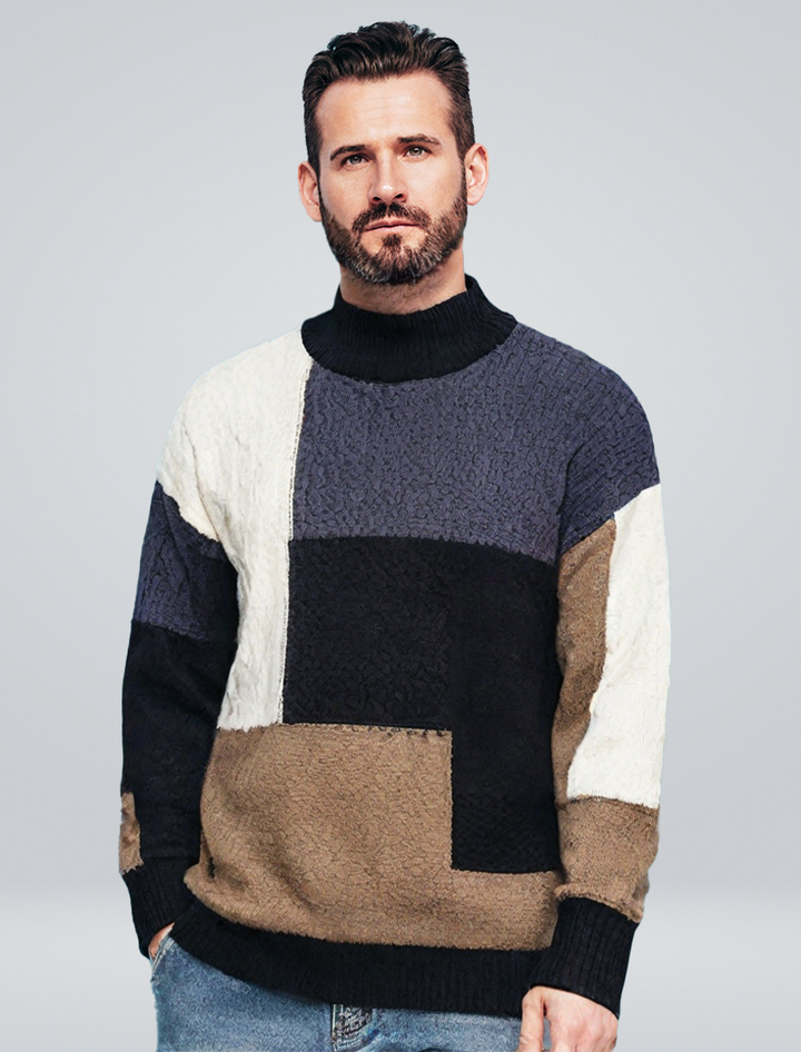 Remi | Grayson Patchwork-Pullover