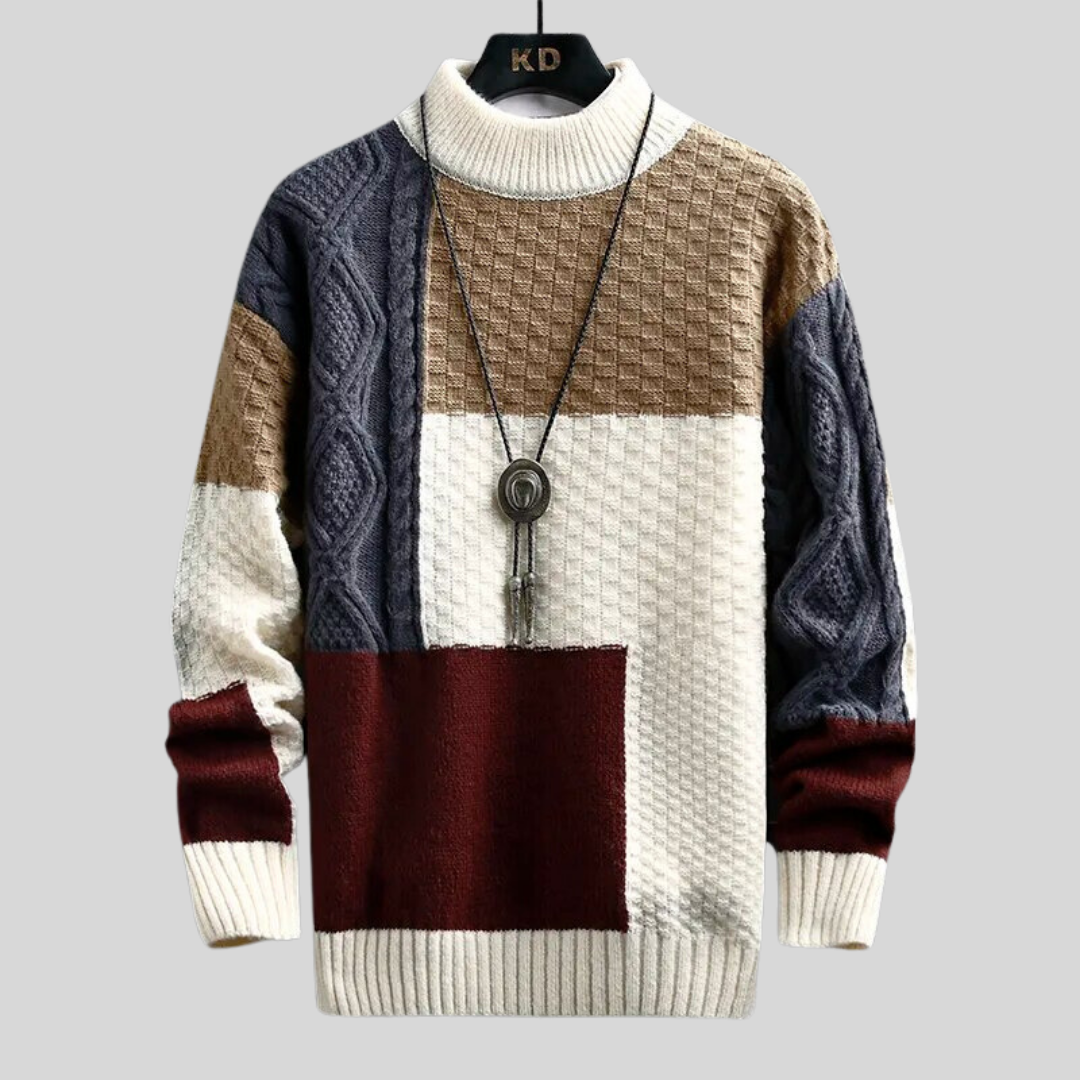 Remi | Grayson Patchwork-Pullover