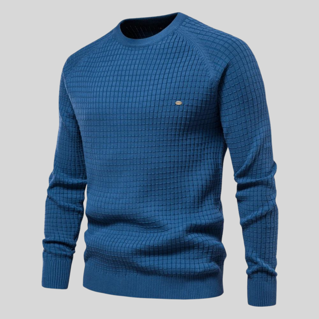 Steve | Strickpullover mit Logo