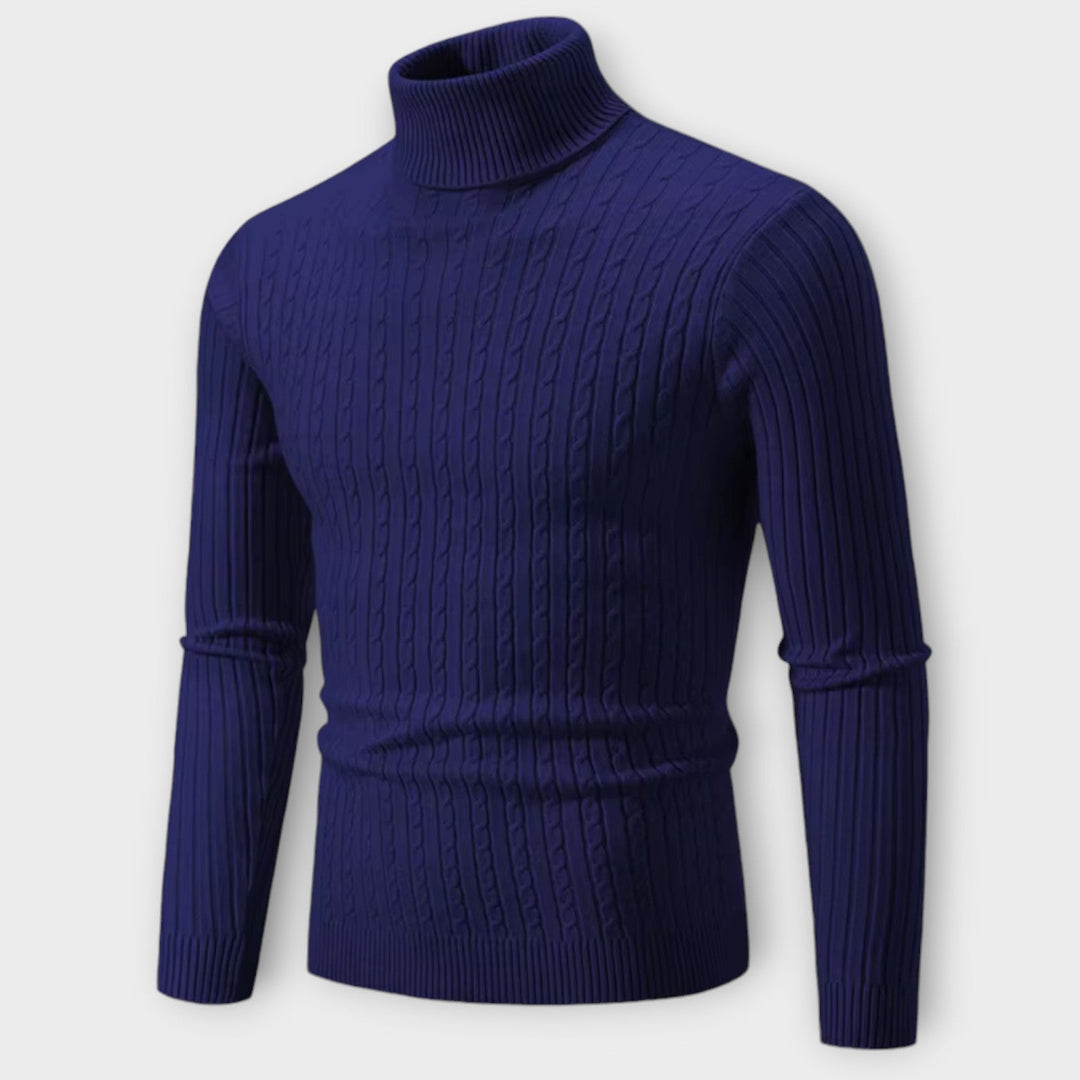 Ronnie | Warmer Strickpullover mit Rollkragen