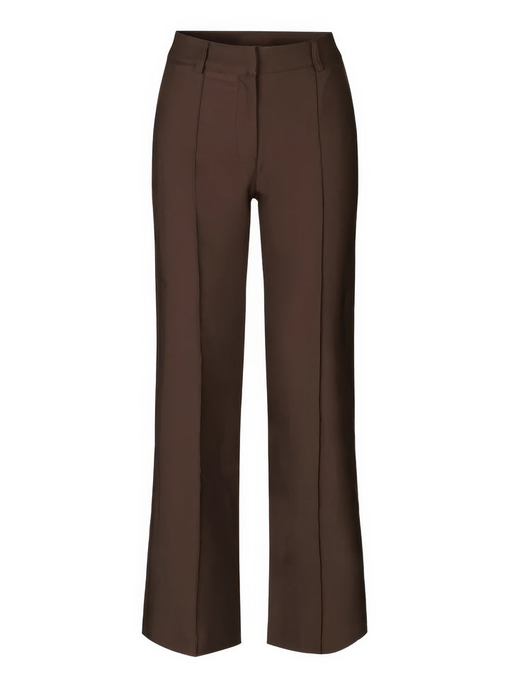Damen High-Waist Hose mit geradem Bein – Eleganter Business Look