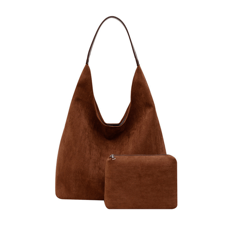 Sac de plage en cuir vegan – Grande sac d'été avec poignées en corde