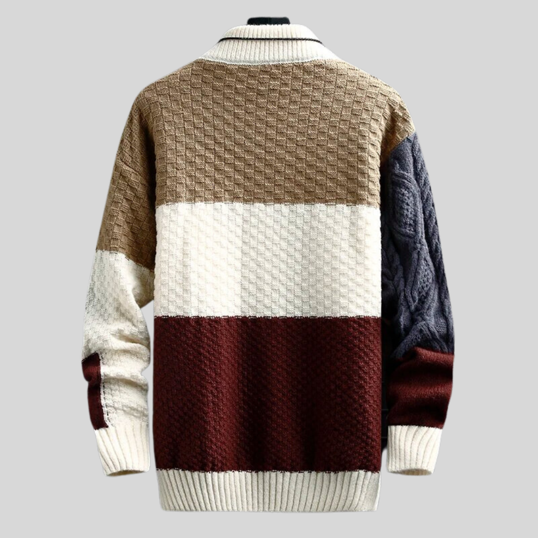 Remi | Grayson Patchwork-Pullover