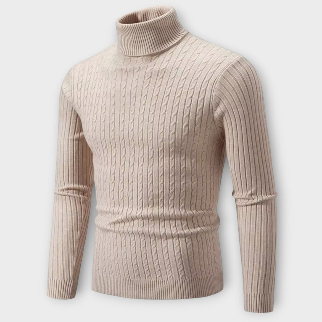 Ronnie | Warmer Strickpullover mit Rollkragen