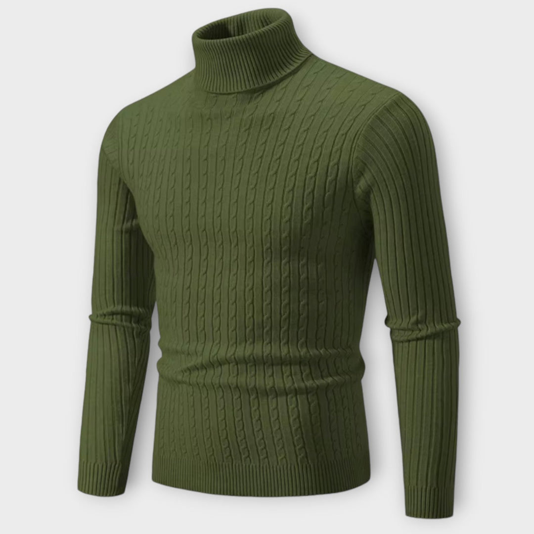 Ronnie | Warmer Strickpullover mit Rollkragen