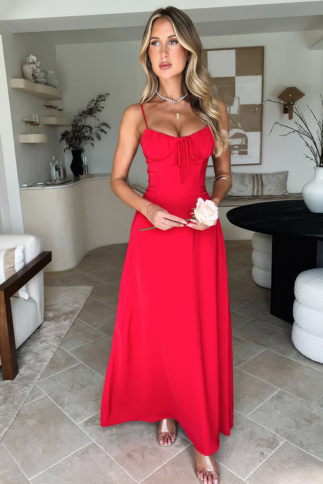 Elegantes Damen Sommer Maxikleid – Leicht & Luftig für heiße Tage