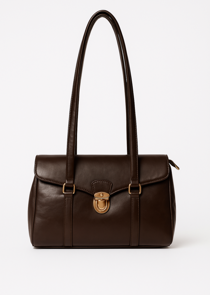 Damen Schultertasche Vegan Leder – Alltagstauglich & Elegant