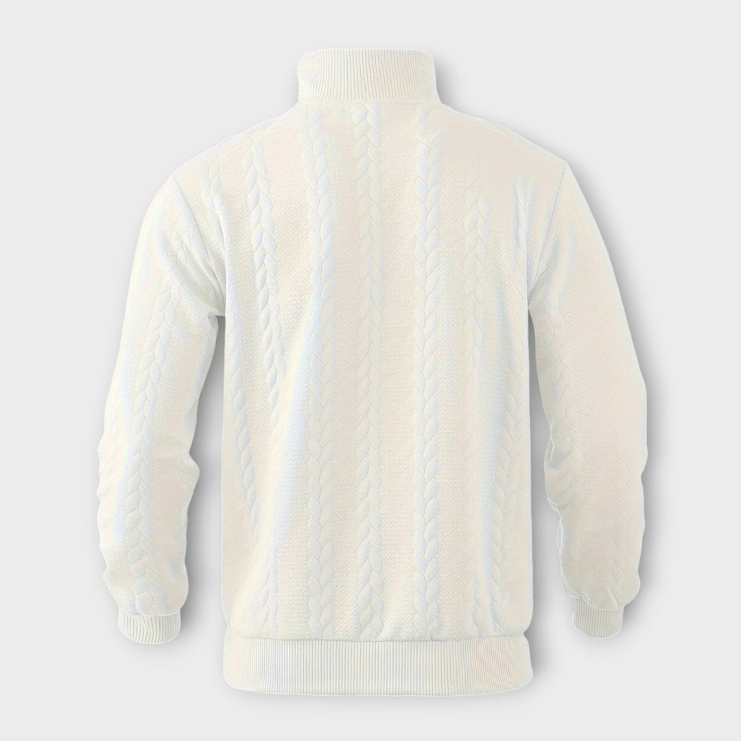 Randall | eleganter Vintage Half-Zip Pullover