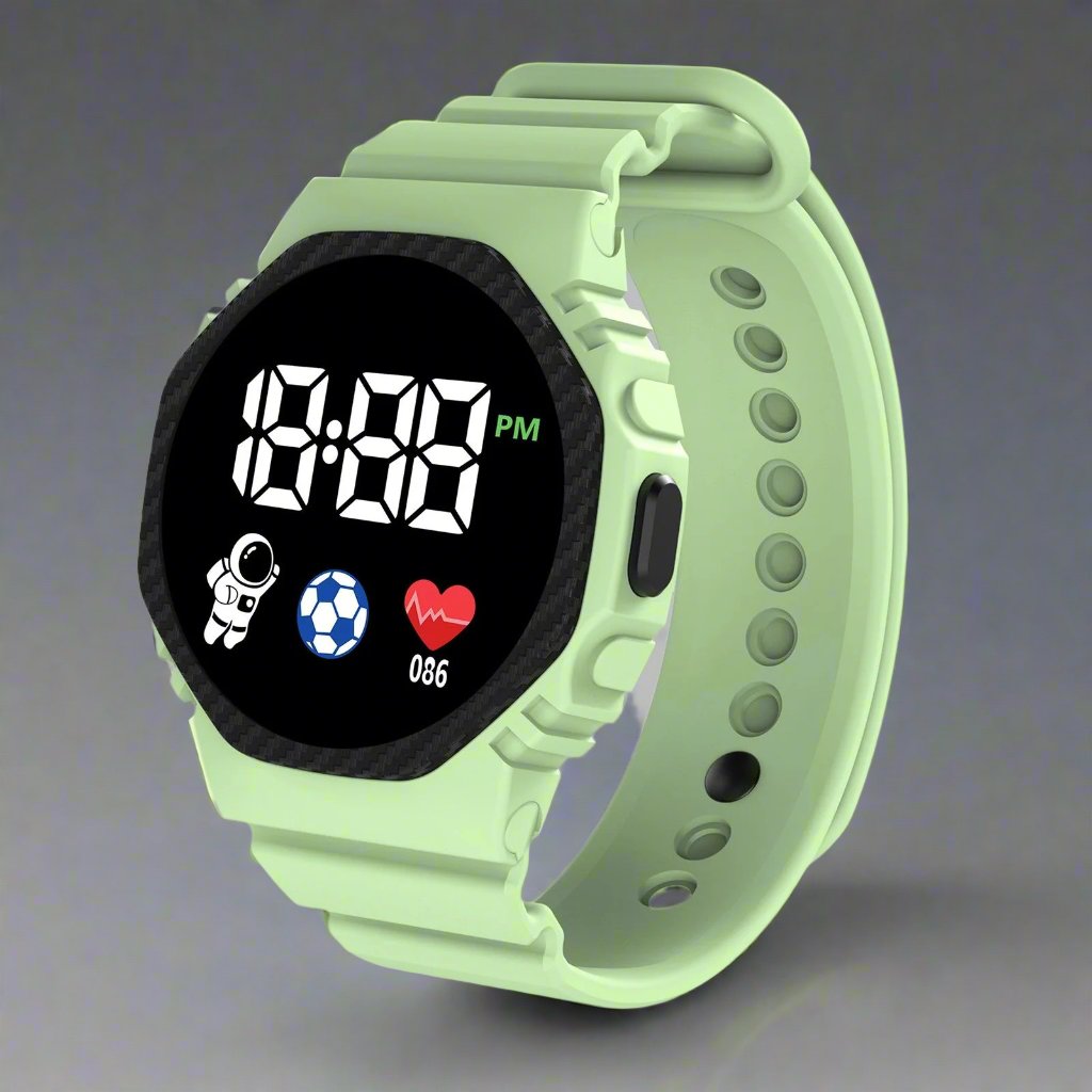 AdventureTime Kinderuhr – Wasserdicht, LED-Display, Robust, Für Kleine Abenteurer 4