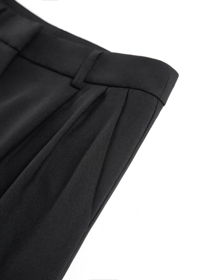 Women's High-Waist Wide Pants – Elegant & Comfortable, Without Belt