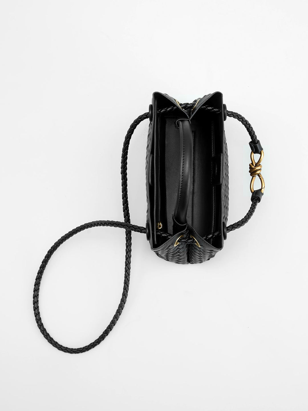 Damen Handtasche – Elegante Tasche mit Drehverschluss & Schulterriemen