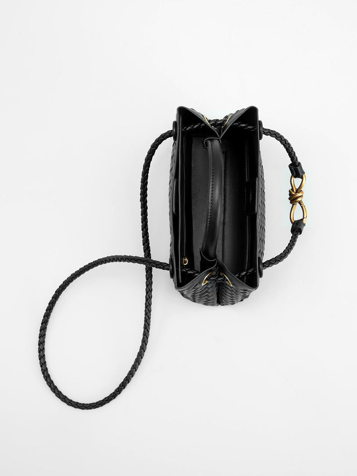 Damen Handtasche – Elegante Tasche mit Drehverschluss & Schulterriemen