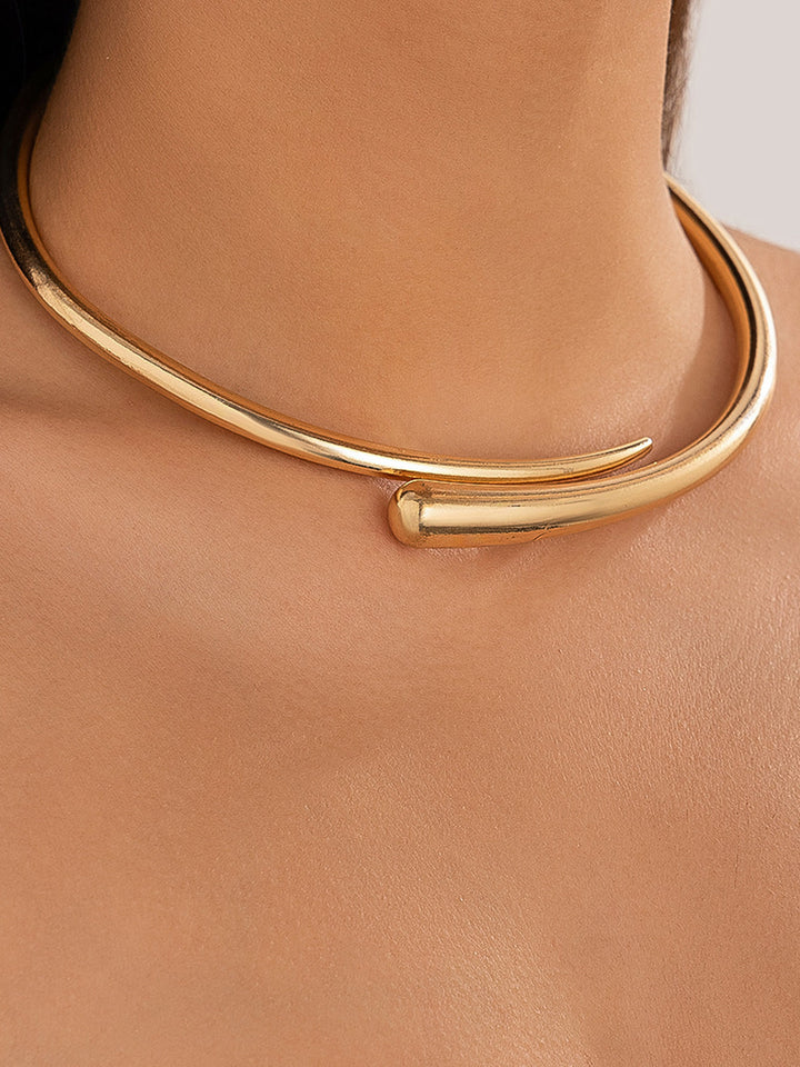 Minimalist Waterfall Design Open Choker