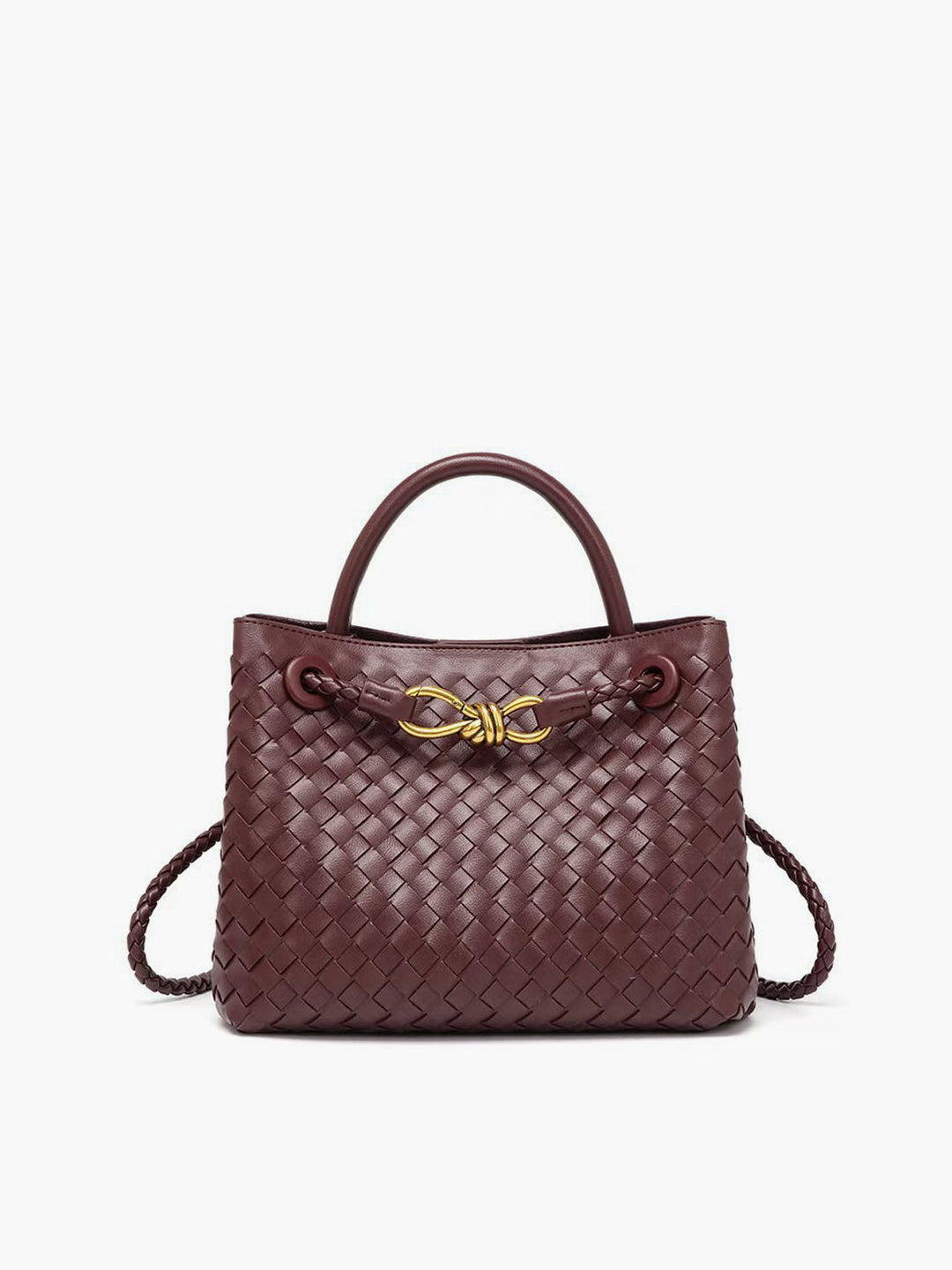 Damen Handtasche – Elegante Tasche mit Drehverschluss & Schulterriemen