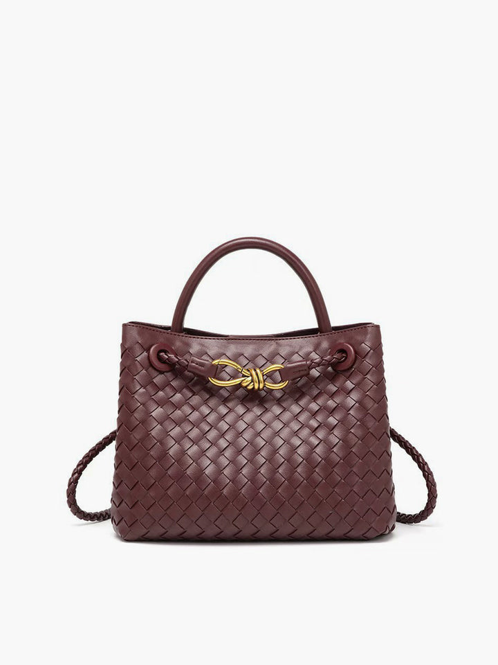 Damen Handtasche – Elegante Tasche mit Drehverschluss & Schulterriemen