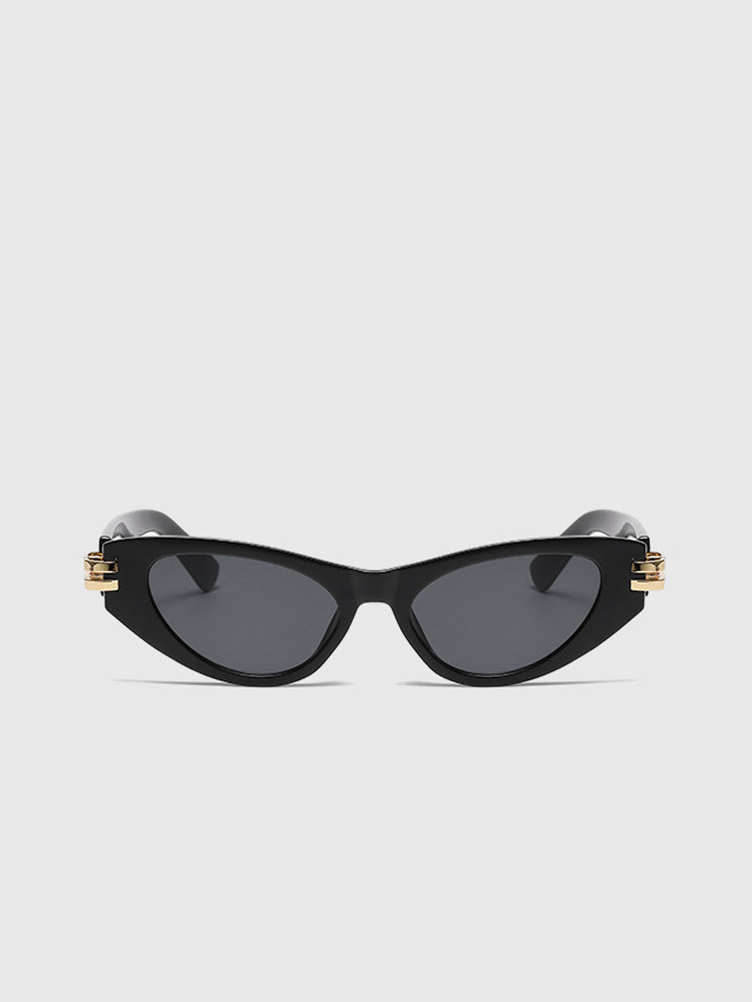 Vintage Cat-Eye Sunglasses Black – UV400 Protection, Lightweight