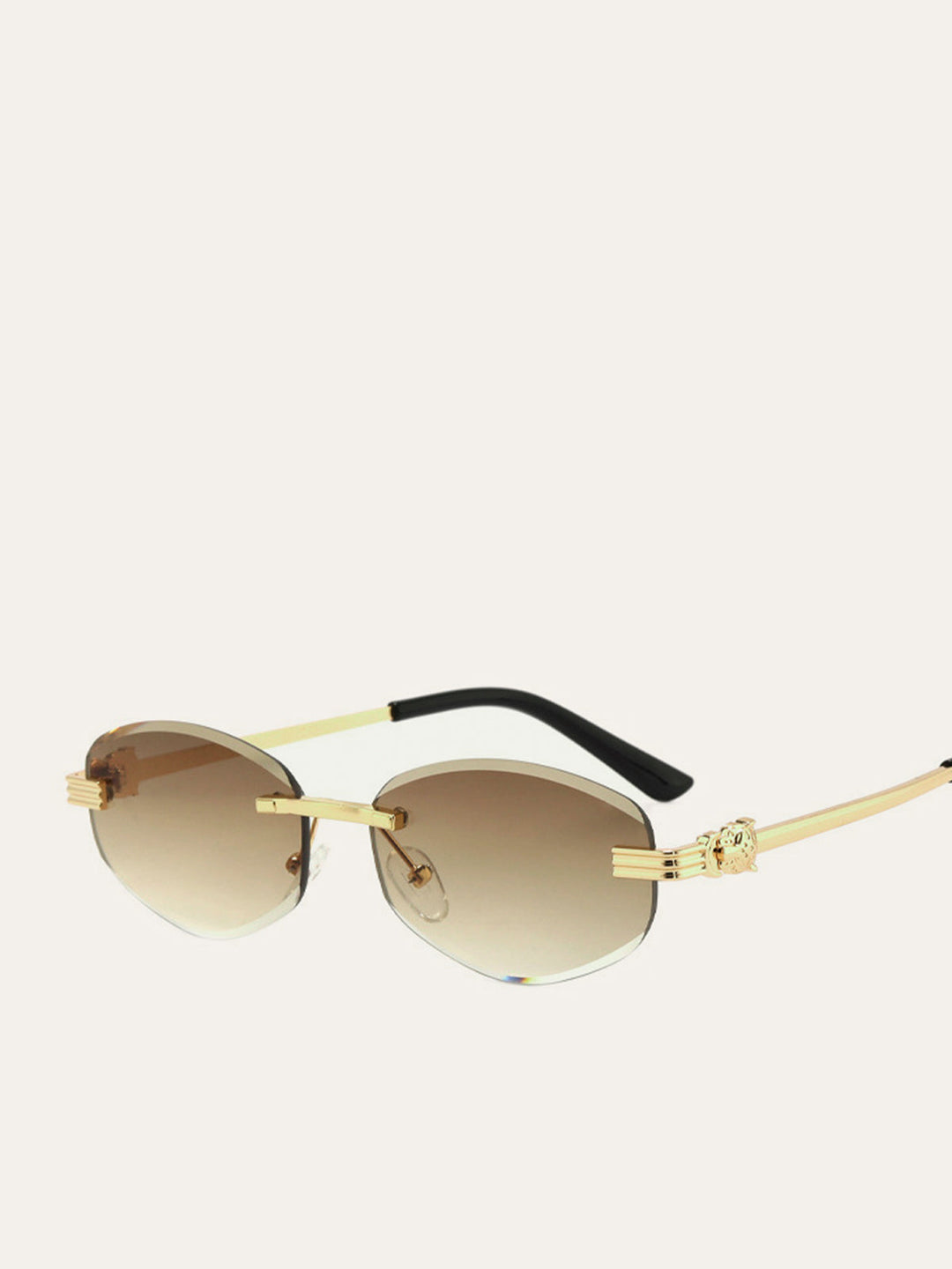Premium Rimless Sunglasses with Gradient – UV Protection & Lightweight