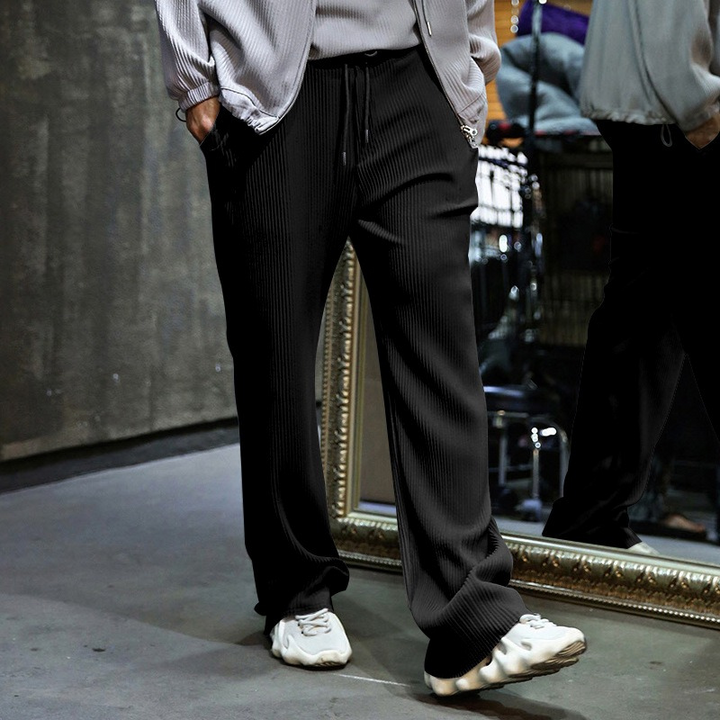 Pantalon chino homme - chinos côtelés élégants pour occasions décontractées et formelles