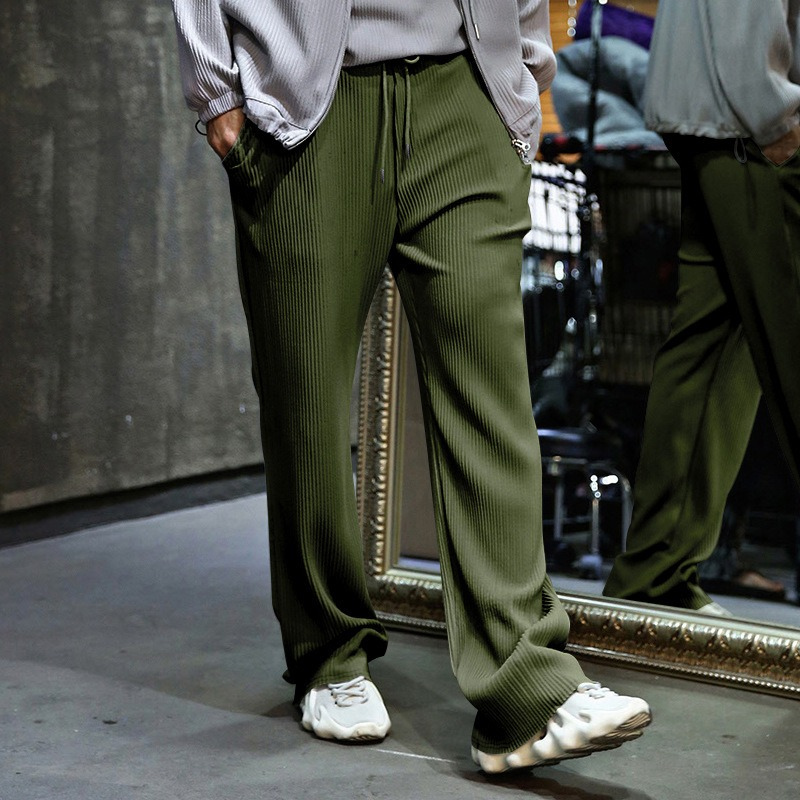 Pantalon chino homme - chinos côtelés élégants pour occasions décontractées et formelles