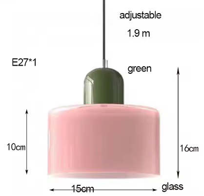 Bauhaus-Hängelampe – Stilvolle Pendelleuchte Für Esstisch & Wohnzimmer, Glas & Eisen, Retro-Design 8