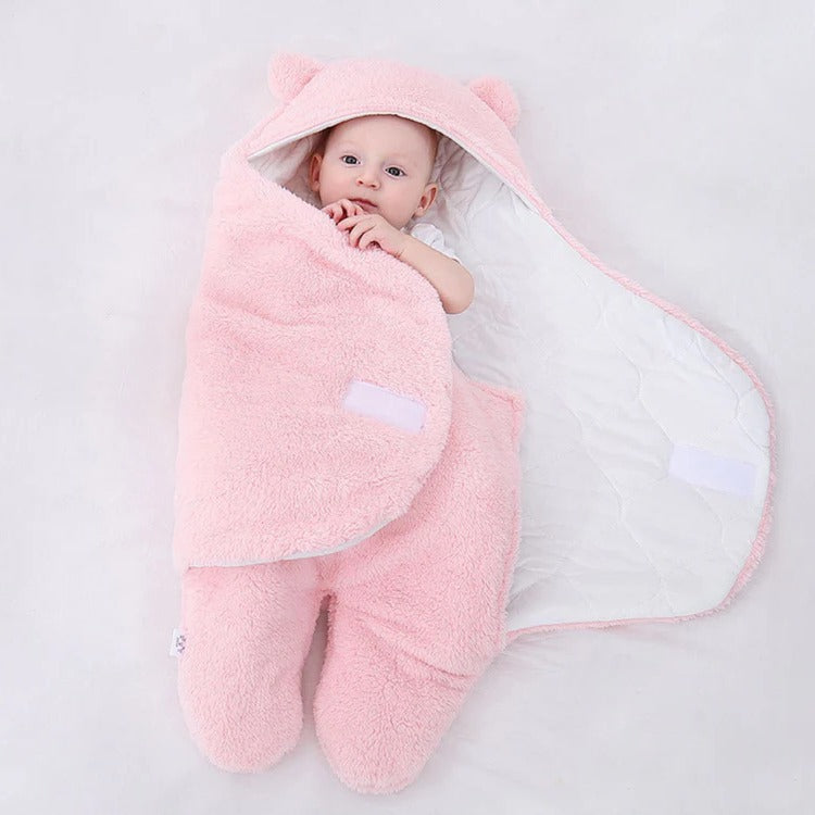 Bequemer Baby-Bär-Schlafanzug für Kleinkinder – Ideal für Zuhause und Unterwegs, Grau, Weiß, Rosa, Khaki 2