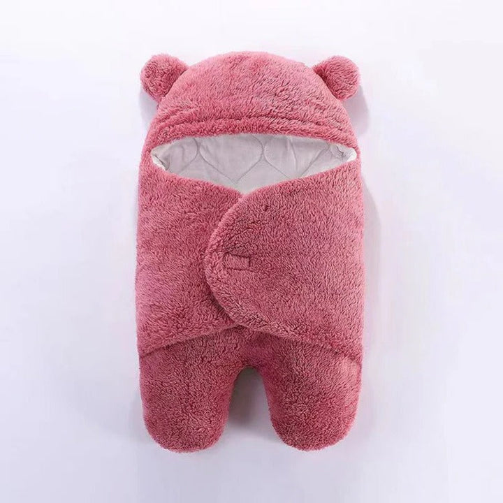 Bequemer Baby-Bär-Schlafanzug für Kleinkinder – Ideal für Zuhause und Unterwegs, Grau, Weiß, Rosa, Khaki 3