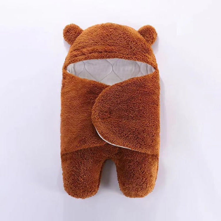 Bequemer Baby-Bär-Schlafanzug für Kleinkinder – Ideal für Zuhause und Unterwegs, Grau, Weiß, Rosa, Khaki 5