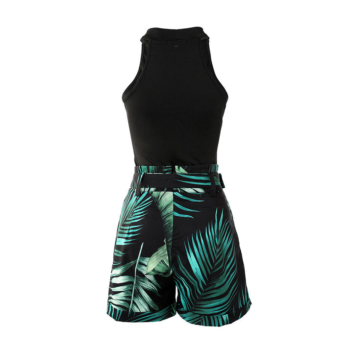 Women's Summer Set – Sleeveless Top & Shorts – Light & Fashionable
