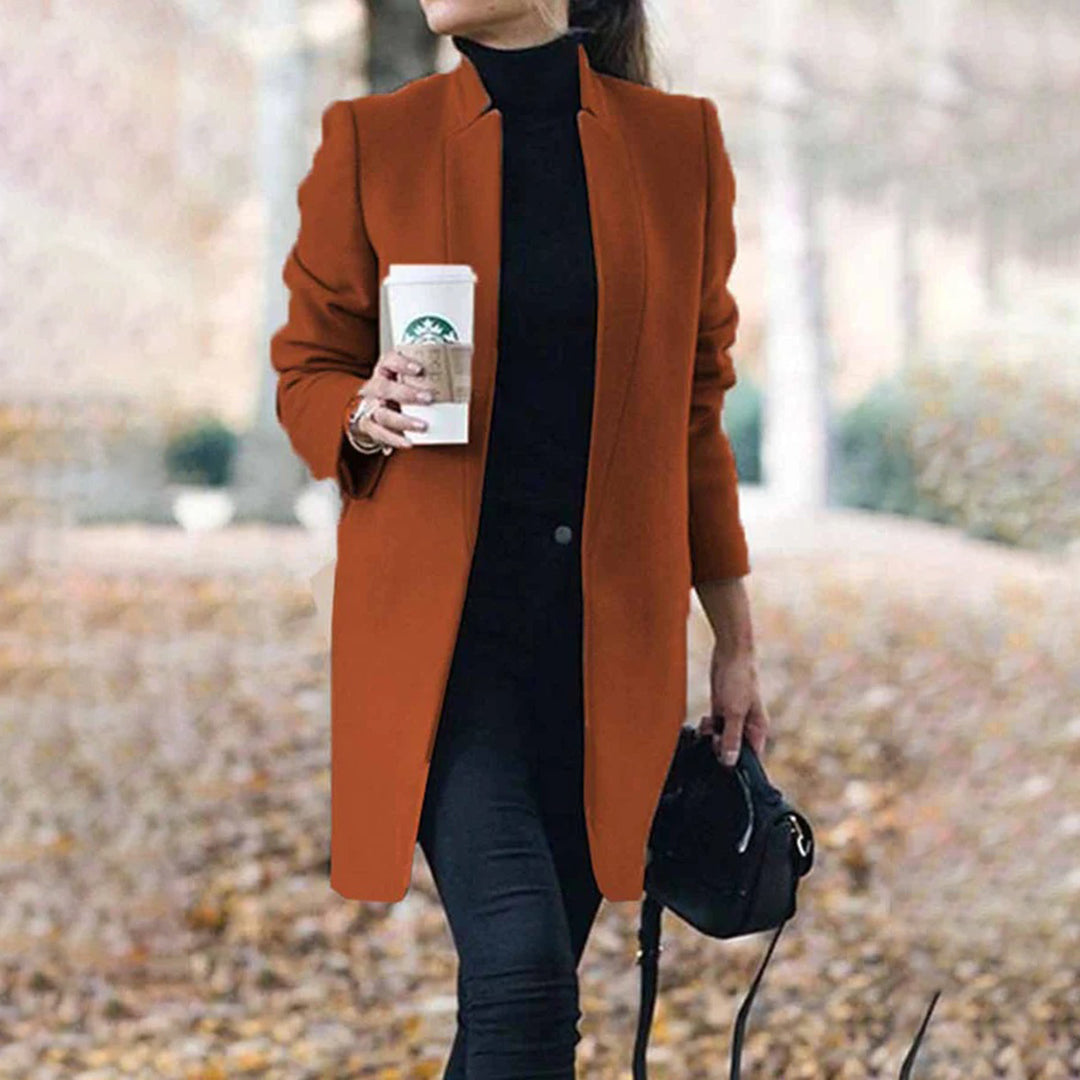 Fashionable Women's Trench Coat – Elegant & Casual – Ideal for Cool Days