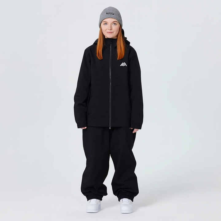 Unisex Skianzug Winterjacke und Hose Wetterfest Funktionsjacke