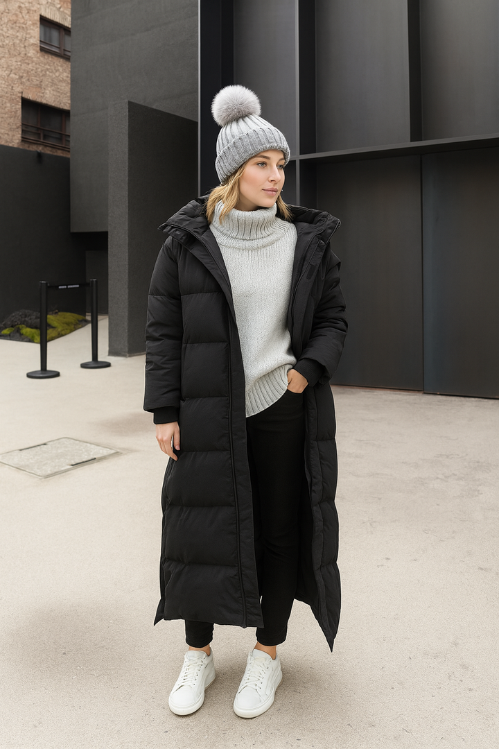 Damen Winterjacke Winddicht Elegant