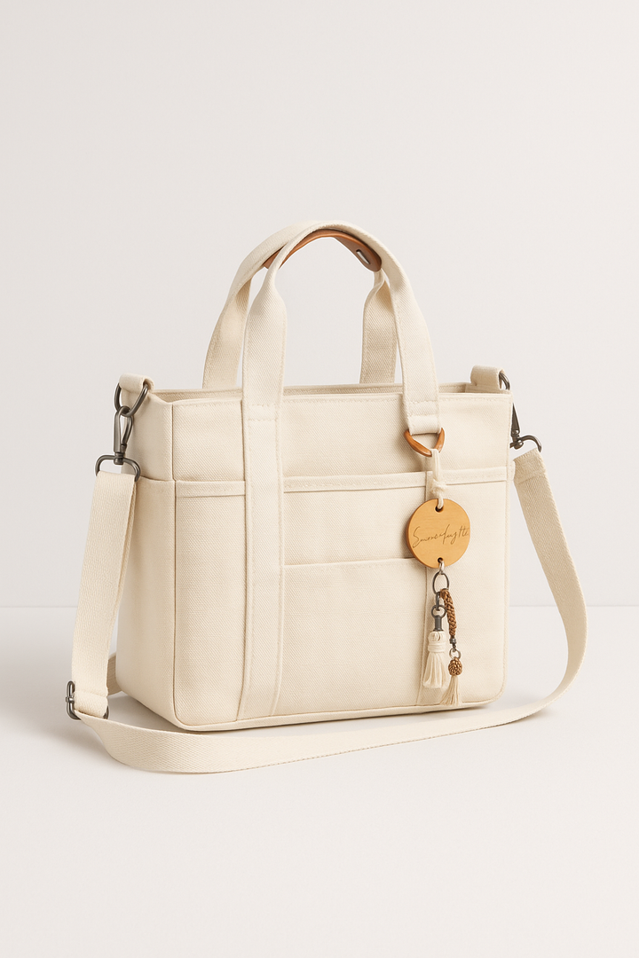 Sac en toile pour femmes – Grand cabas en tissu – UrbanLook