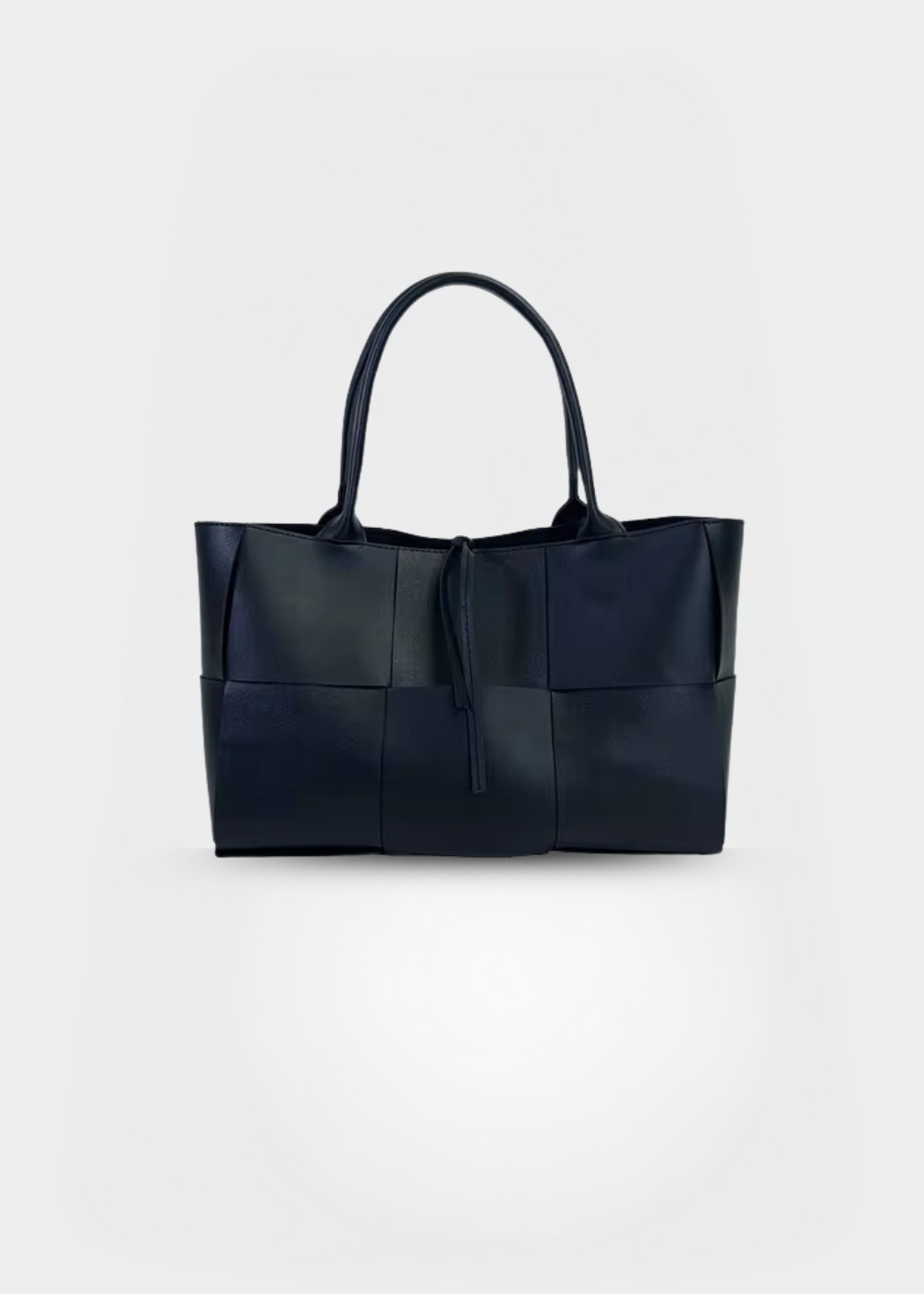 Handtasche Damen – Echt Leder Tasche – Geflochten Design