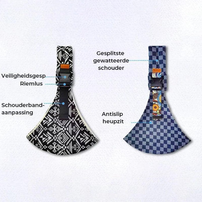 Damen Babytrage Verstellbare Tragehilfe Ergonomisch Komfortabel 3