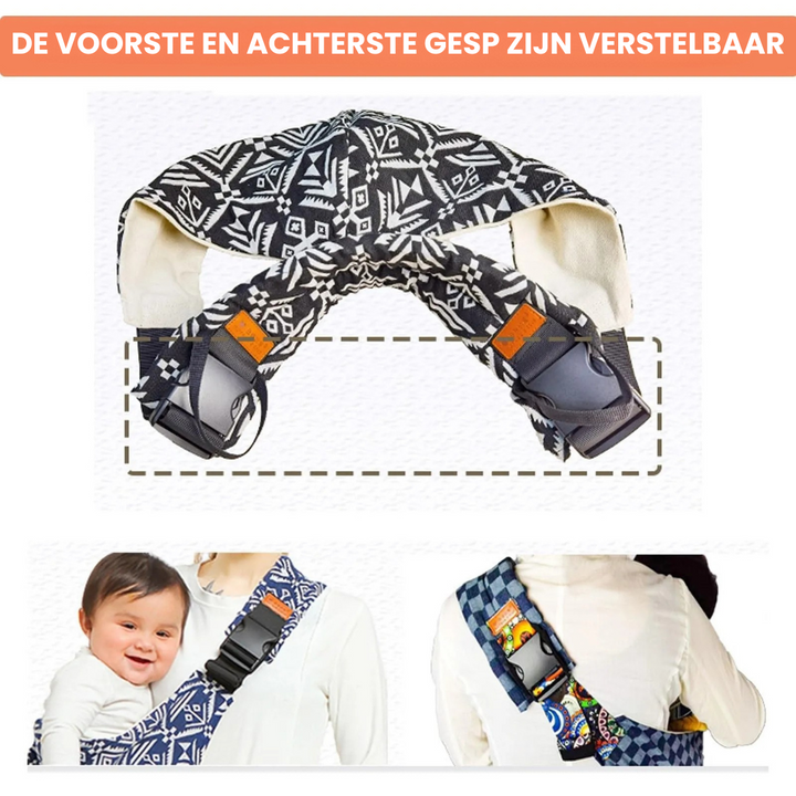 Damen Babytrage Verstellbare Tragehilfe Ergonomisch Komfortabel 4