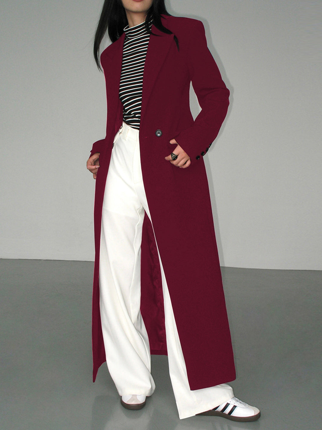 Damen Blazer Mantel Regular Fit
