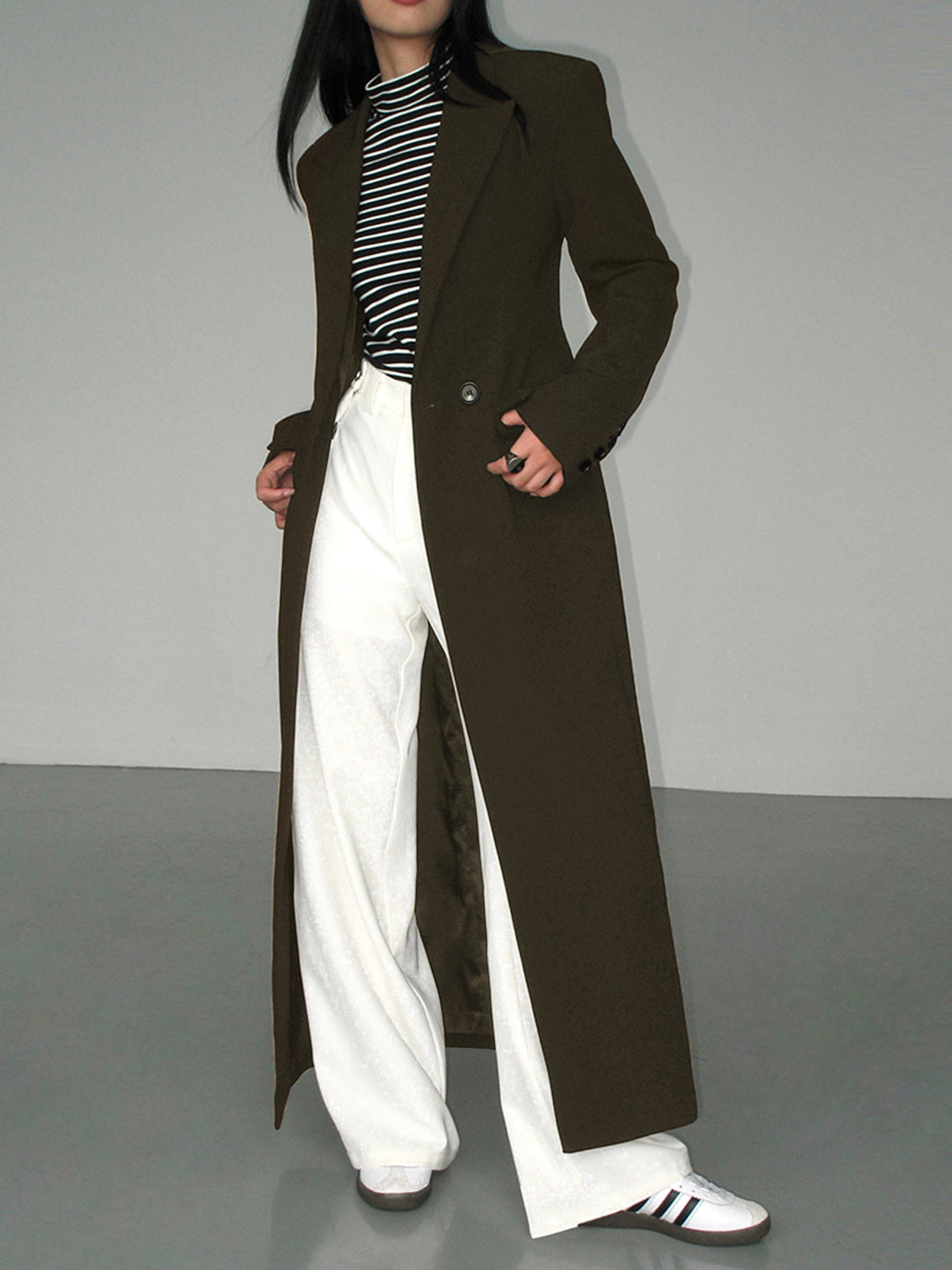 Damen Blazer Mantel Regular Fit