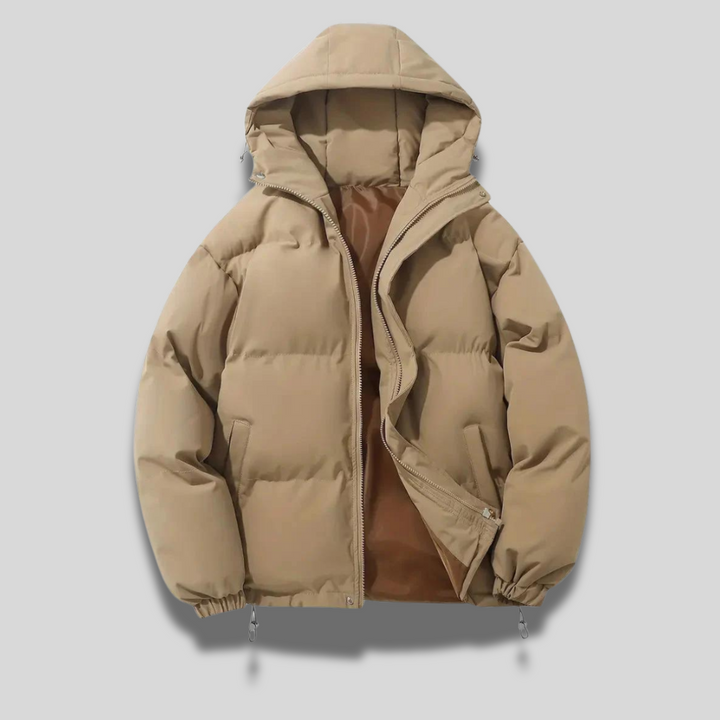 Damen Bomberjacke mit Kapuze Hochwertiger Stoff Stilvolles Design