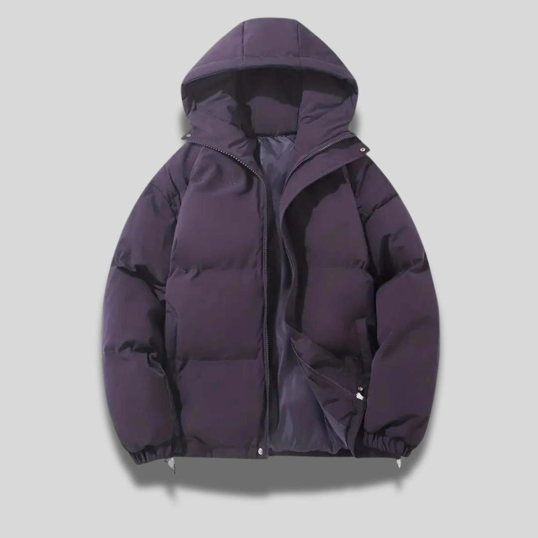 Damen Bomberjacke mit Kapuze Hochwertiger Stoff Stilvolles Design