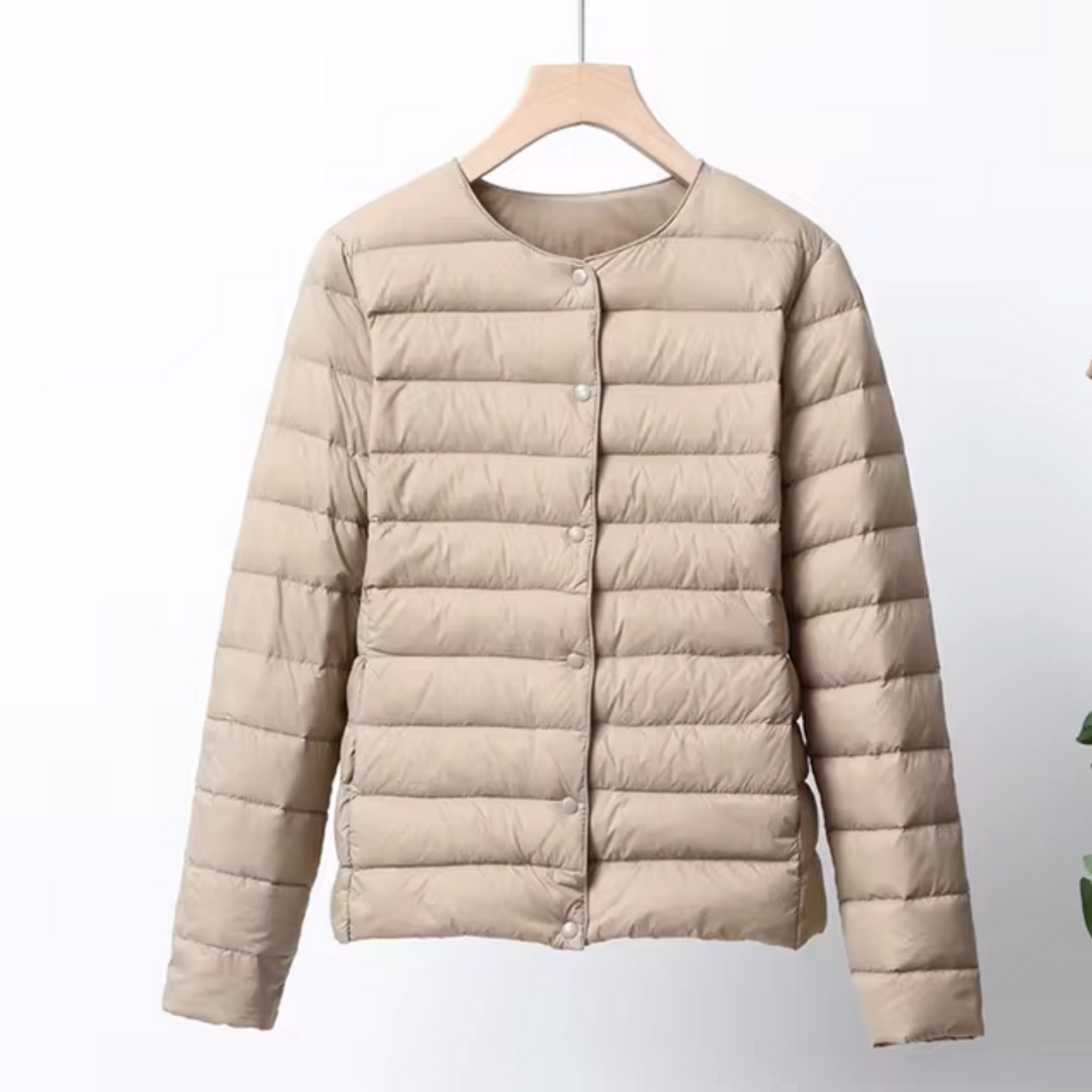 Damen Daunenjacke Leicht Elegant