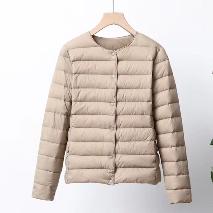 Damen Daunenjacke Leicht Elegant