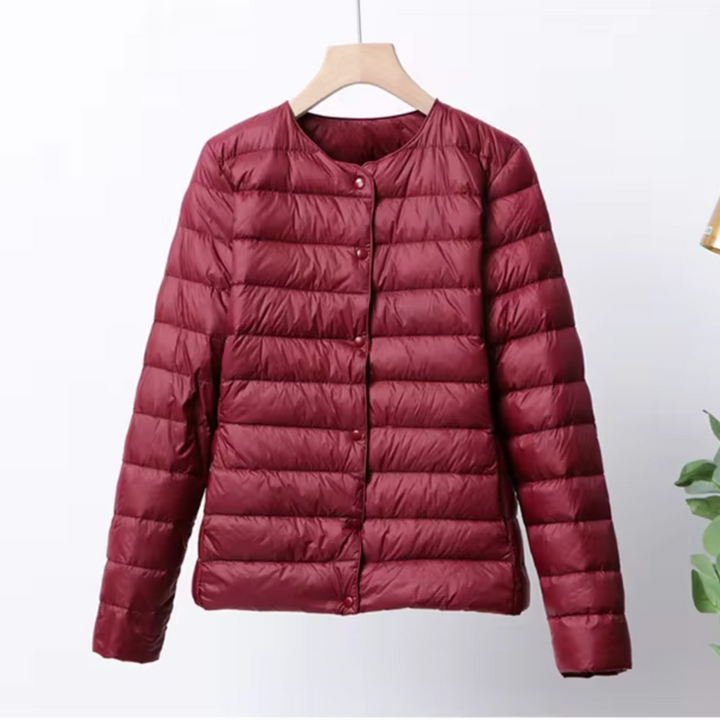 Damen Daunenjacke Leicht Elegant
