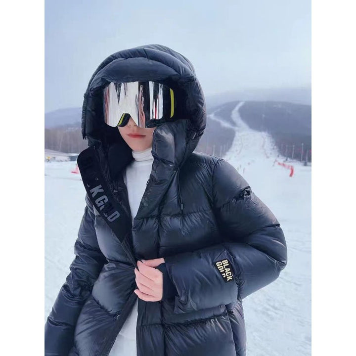 Damen Daunenjacke Warm Elegant