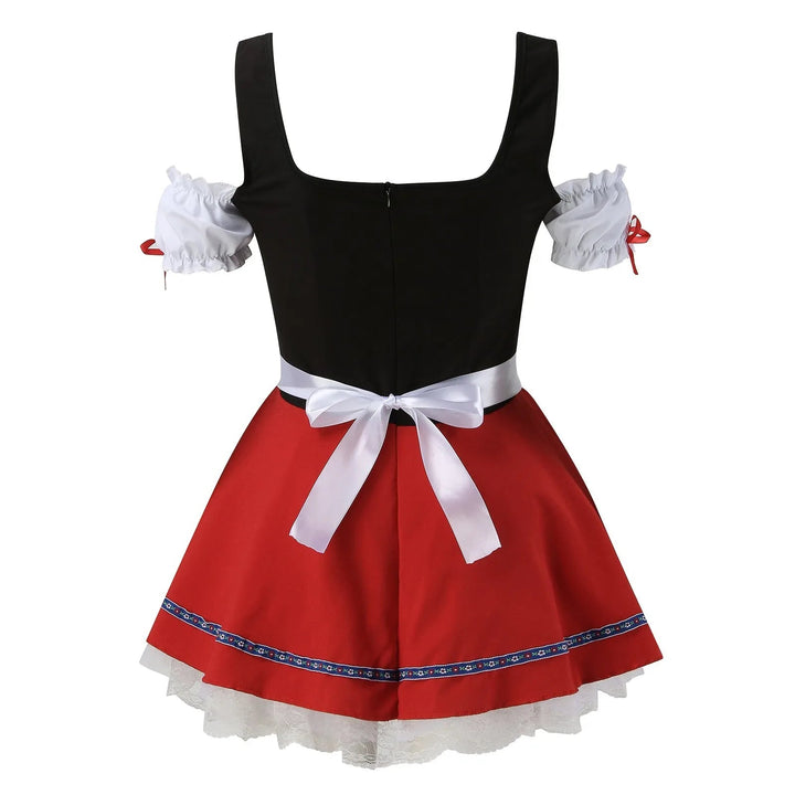 Women's Dirndl Dress Cotton Festive Playful