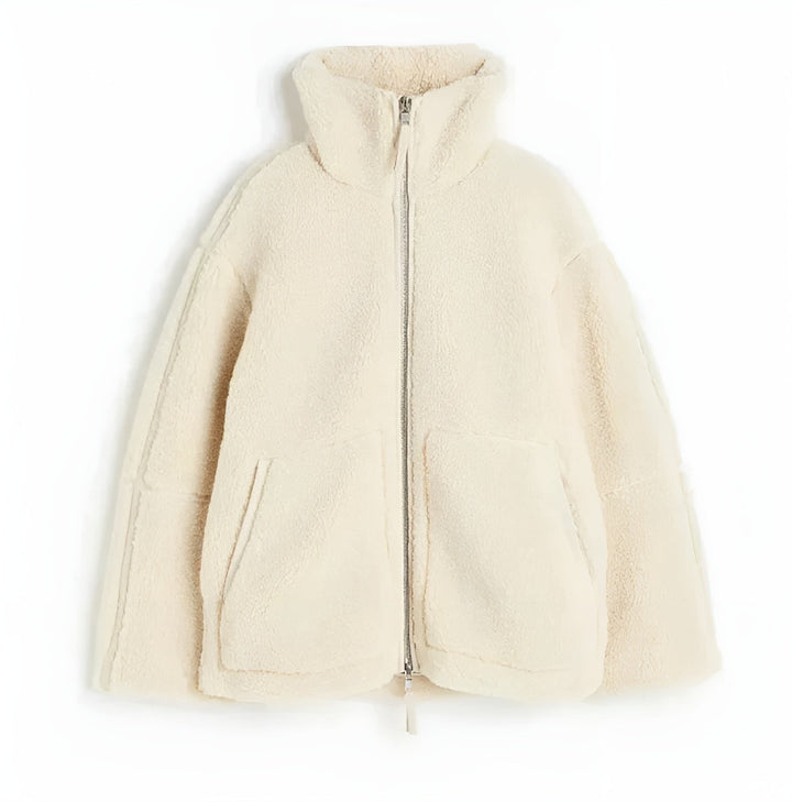 Veste polaire femme style oversize
