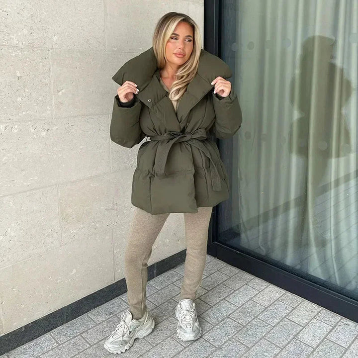 Parka matelassée pour femmes Veste d'hiver élégante