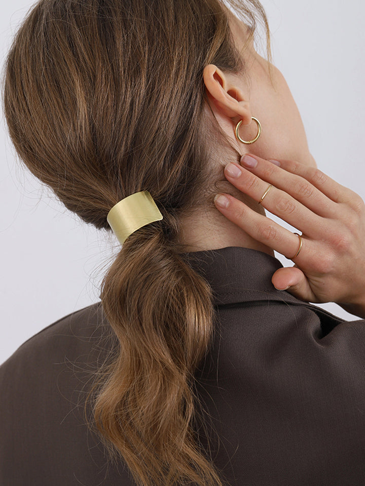 Damen Haaraccessoire Metall Haarmanschette Elegant Stilvoll