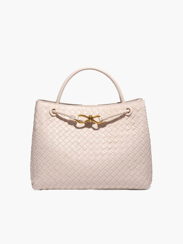Damen Handtasche Gewebt Strukturierte Eleganz